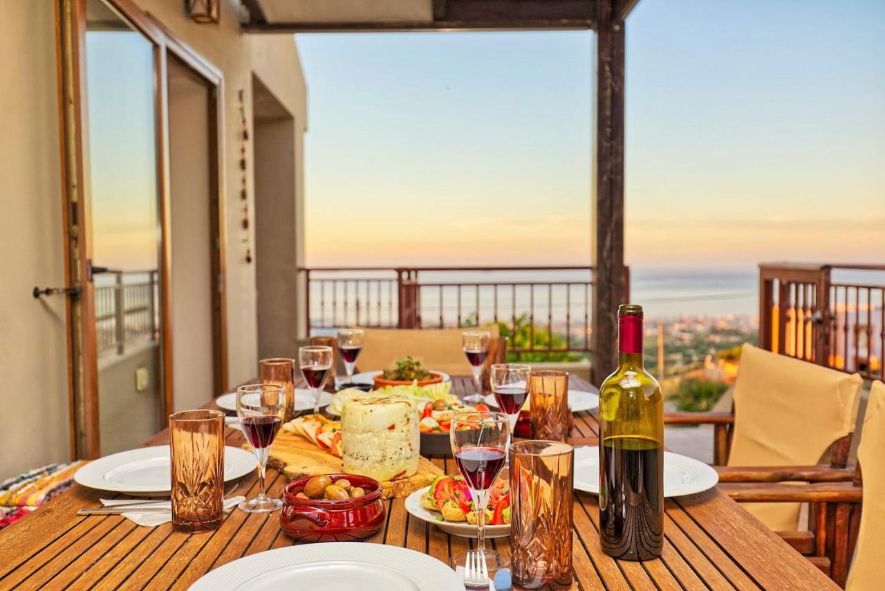 Ulivo Sea View House Villa Kokkini Hani Ngoại thất bức ảnh