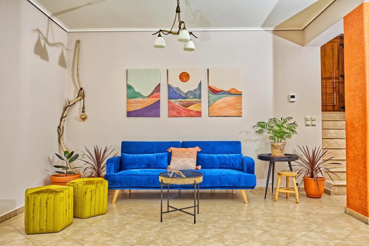Ulivo Sea View House Villa Kokkini Hani Ngoại thất bức ảnh