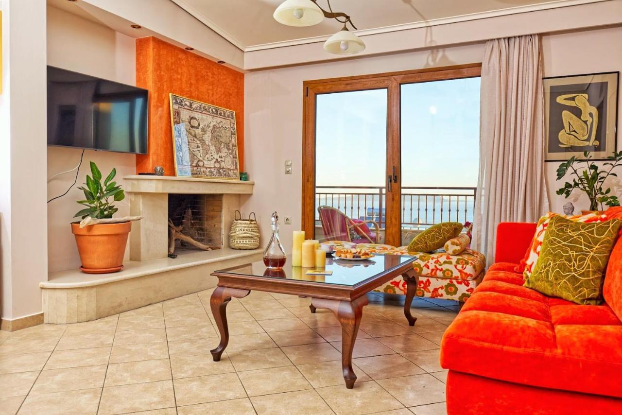 Ulivo Sea View House Villa Kokkini Hani Ngoại thất bức ảnh