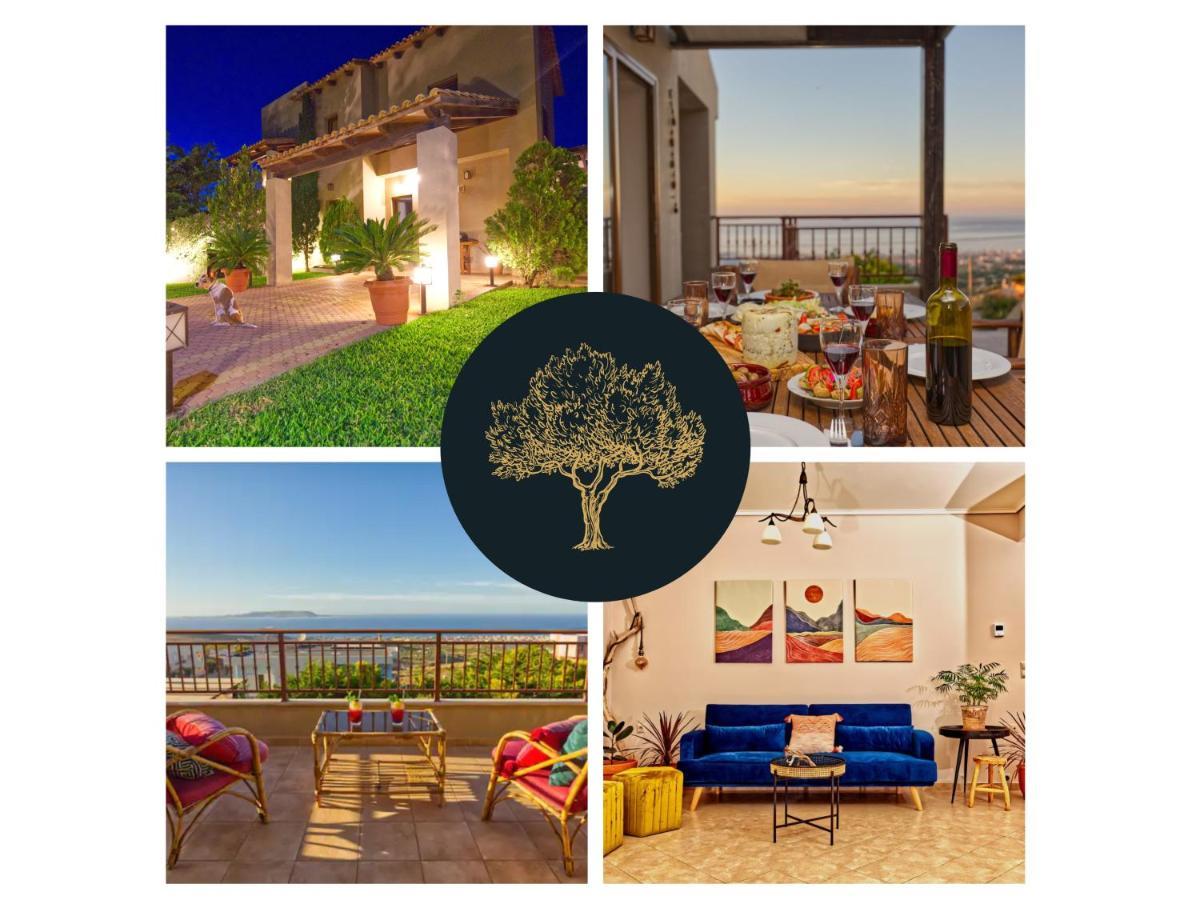 Ulivo Sea View House Villa Kokkini Hani Ngoại thất bức ảnh